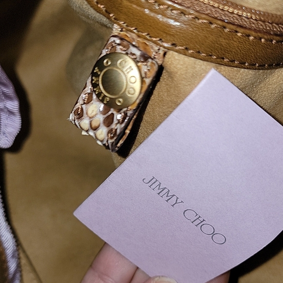 Jimmy Choo Authenric Snakeskin Bag - Picture 10 of 10